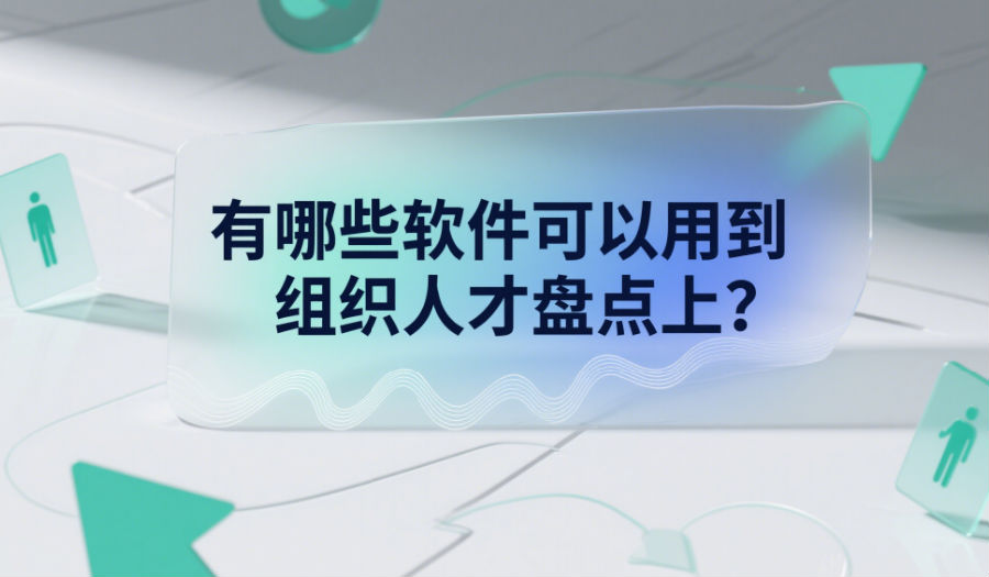 有哪些软件可以用到组织人才盘点上